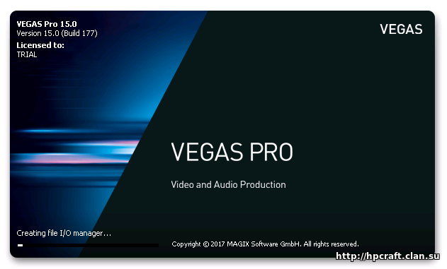 Скачать MAGIX Vegas Pro 15.0.0 Build 216 - ключ вшит